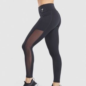 Gymshark mesh panel leggings